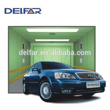 Car lift from Delfar with small machine room from Delfar